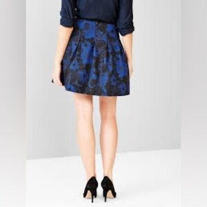 GAP Floral‎ Blue Skirt